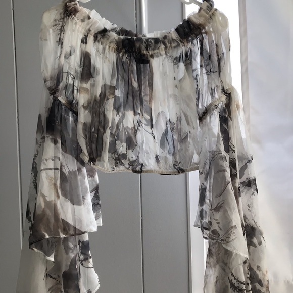 Flowing crop top - Picture 1 of 6